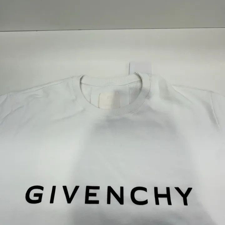 Givenchy Givenchy SS23 White Logo Print Sweatshirt Size US L / EU 52-54 / 3 - 8 Thumbnail