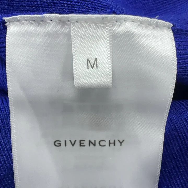 Givenchy GIVENCHY Blue U-Shaped Lock Cardigan Sweater Size US M / EU 48-50 / 2 - 5 Thumbnail