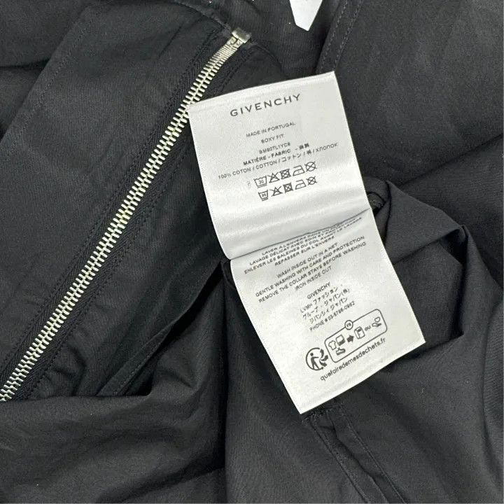 Givenchy Givenchy Black Logo Long Sleeve Shirt Size US M / EU 48-50 / 2 - 3 Thumbnail