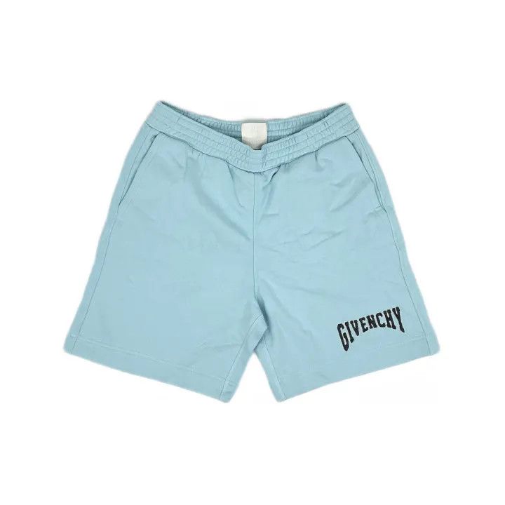 Givenchy Givenchy FW22 Blue Elastic Waist Shorts Size US 30 / EU 46 - 2 Thumbnail