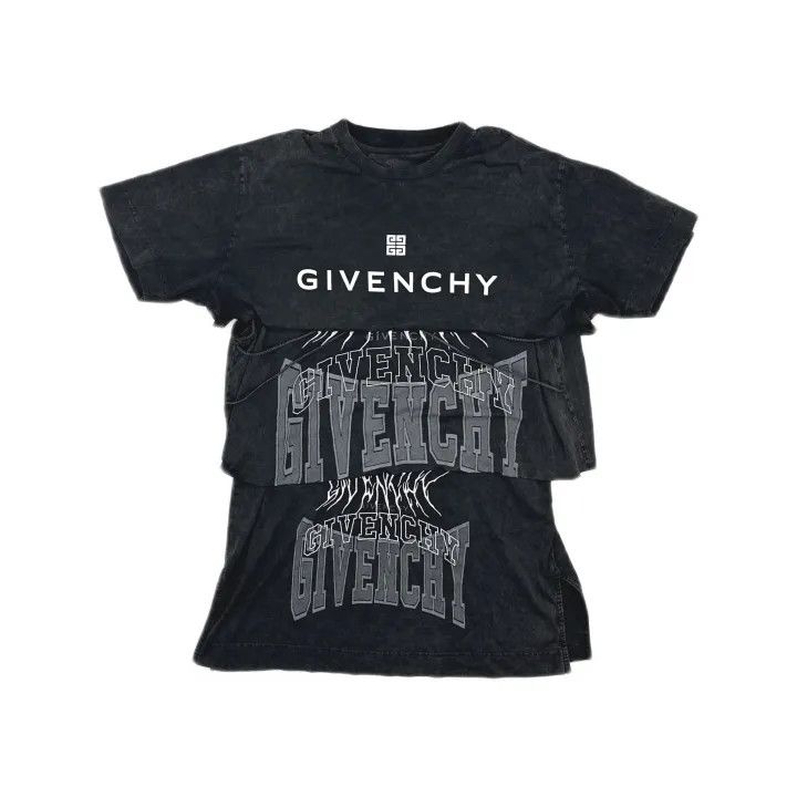 Givenchy Givenchy Black Geometric Print Short Sleeve T-Shirt Size US S / EU 44-46 / 1 - 2 Thumbnail