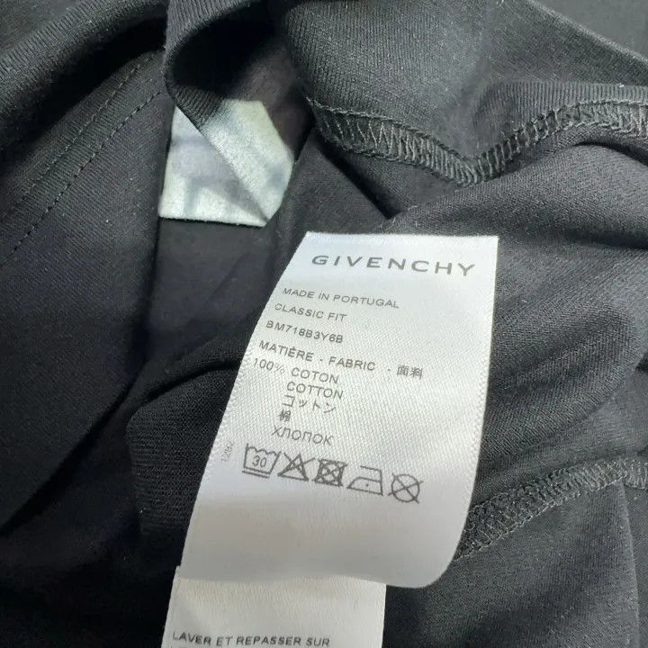Givenchy Givenchy x Chito Black Logo T-Shirt Size US XS / EU 42 / 0 - 5 Thumbnail