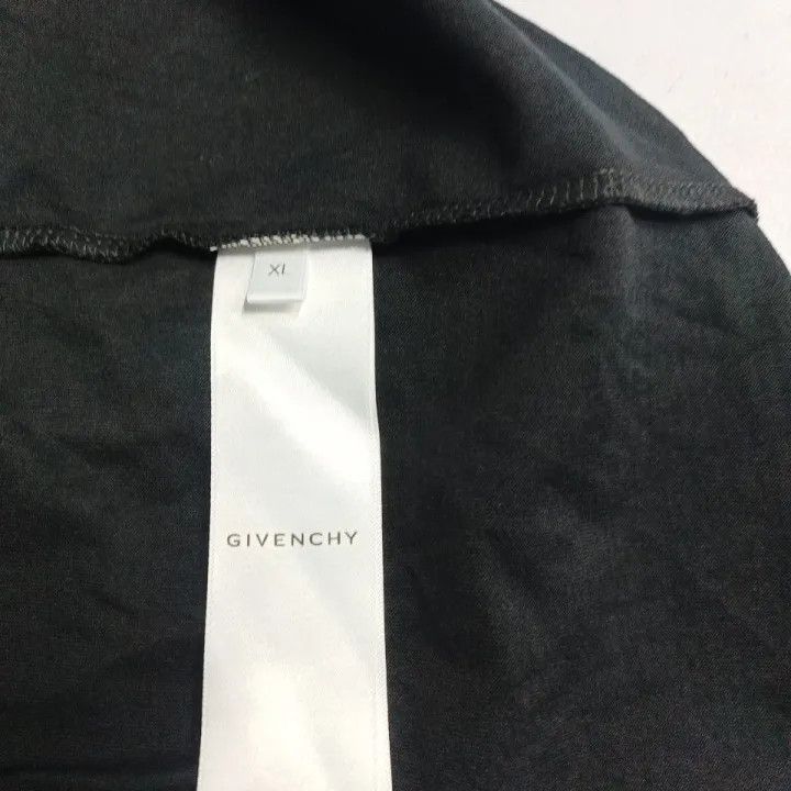 Givenchy Givenchy Black Logo Print Short Sleeve T-Shirt Size US XL / EU 56 / 4 - 4 Thumbnail