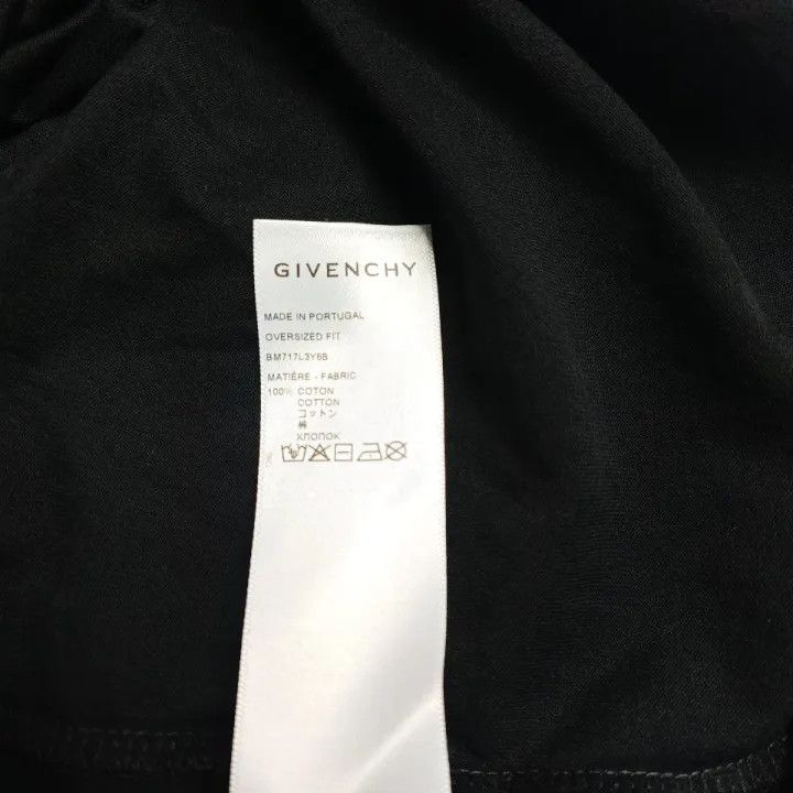 Givenchy Givenchy Black Logo Print Short Sleeve T-Shirt Size US XL / EU 56 / 4 - 5 Thumbnail