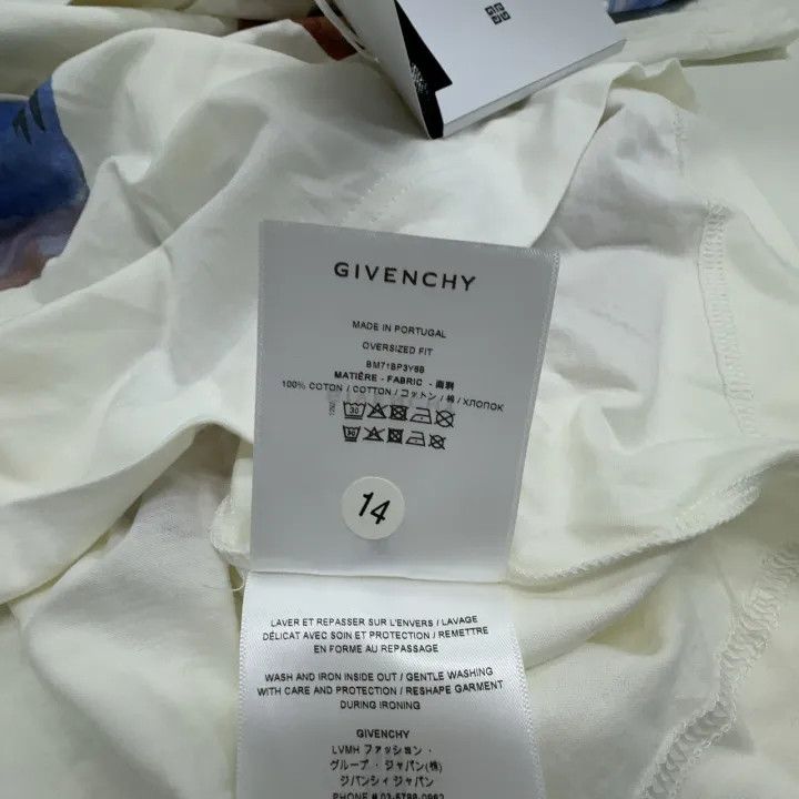 Givenchy Givenchy x Josh Smith Cartoon Print Tee Size US XL / EU 56 / 4 - 5 Thumbnail