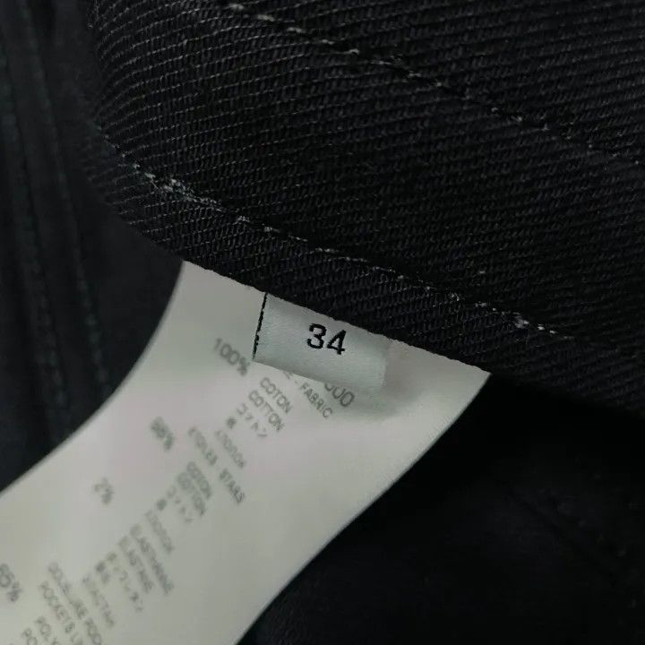 Givenchy Givenchy Black Denim Jacket with Star Prints Size US XS / EU 42 / 0 - 4 Thumbnail