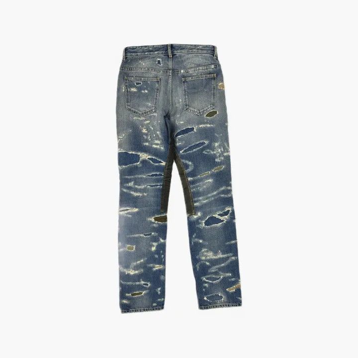 Givenchy Givenchy FW21 Ripped Zip Casual Jeans Size US 31 - 3 Thumbnail