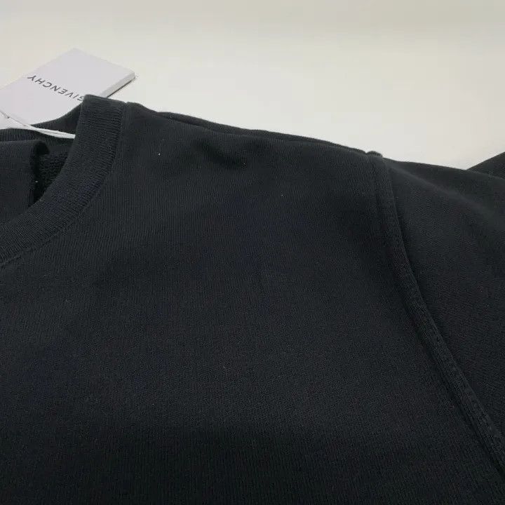 Givenchy Givenchy FW23 Black Graphic Long Sleeve Sweatshirt Size US M / EU 48-50 / 2 - 7 Thumbnail
