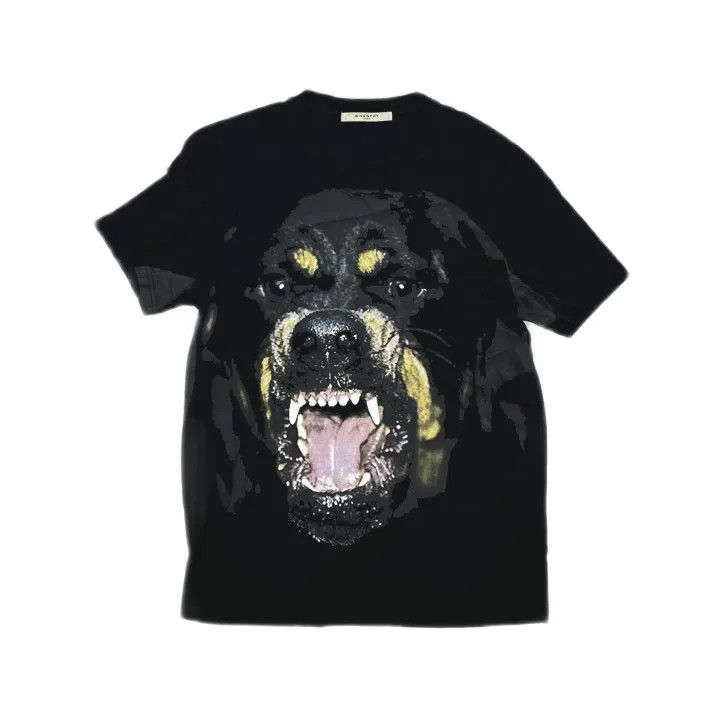 Givenchy Givenchy Classic Rottweiler Graphic Cotton T-Shirt Size US L / EU 52-54 / 3 - 2 Thumbnail