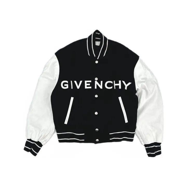 Givenchy Givenchy Logo Print Bomber Jacket for Men Size US L / EU 52-54 / 3 - 2 Thumbnail