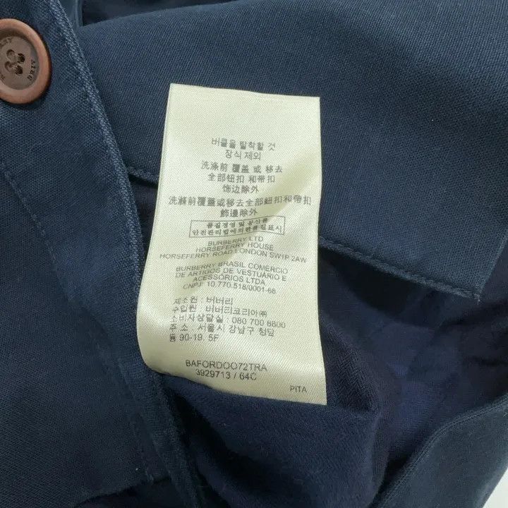 Burberry Burberry Casual Solid Color Button-Up Jacket Size US L / EU 52-54 / 3 - 6 Thumbnail