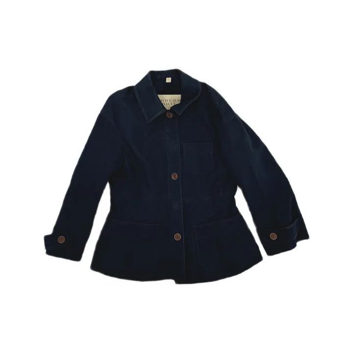 Burberry Burberry Casual Solid Color Button-Up Jacket Size US L / EU 52-54 / 3 - 2 Thumbnail
