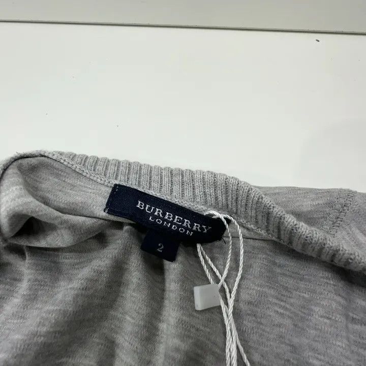 Burberry Burberry Casual Solid Color Knit Zip Cardigan Size US S / EU 44-46 / 1 - 5 Thumbnail