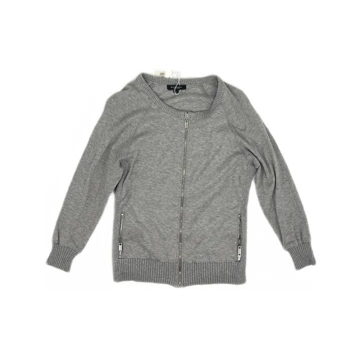 Burberry Burberry Casual Solid Color Knit Zip Cardigan Size US S / EU 44-46 / 1 - 2 Thumbnail