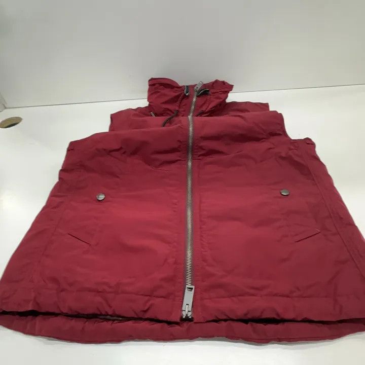 Burberry Burberry Red Casual Zipper Vest Size US L / EU 52-54 / 3 - 8 Thumbnail
