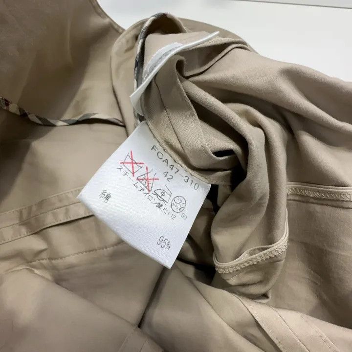 Burberry Burberry Beige Long Sleeve Suit Jacket for Men Size US M / EU 48-50 / 2 - 6 Thumbnail