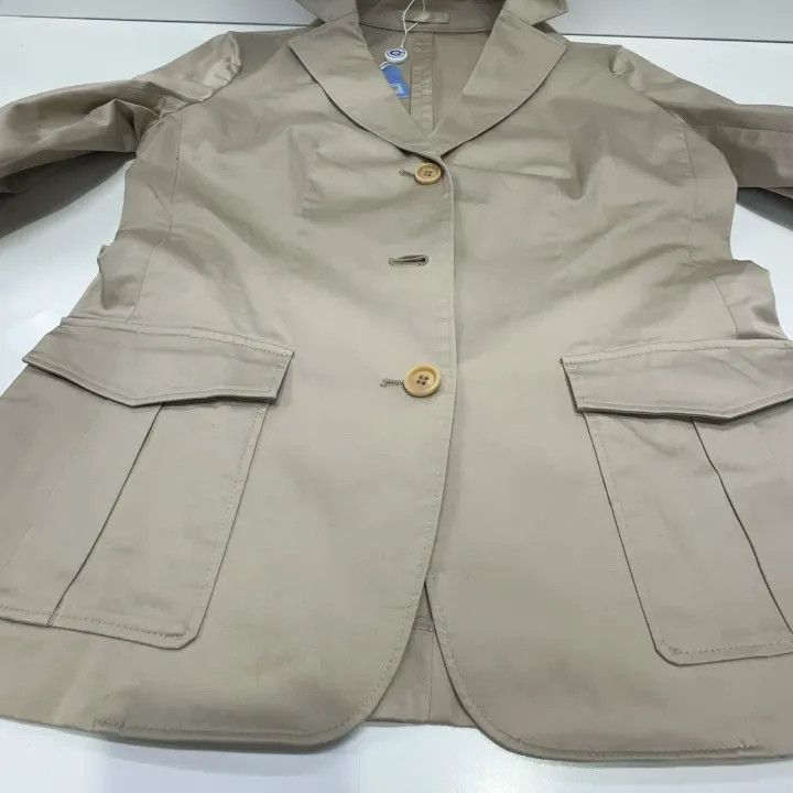 Burberry Burberry Beige Long Sleeve Suit Jacket for Men Size US M / EU 48-50 / 2 - 9 Thumbnail