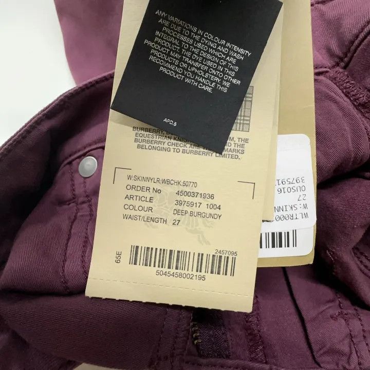 Burberry Burberry Casual Mid-Rise Button Pants Size US 27 - 5 Thumbnail