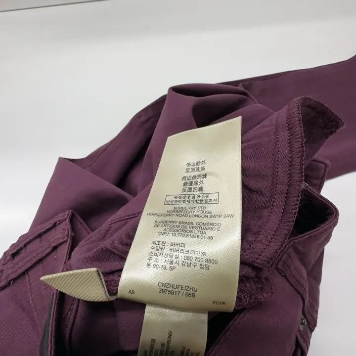 Burberry Burberry Purple Casual Button Pants for Men Size US 26 / EU 42 - 5 Thumbnail