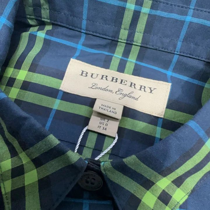 Burberry Burberry Classic Check Print Long Sleeve Shirt Size US M / EU 48-50 / 2 - 5 Thumbnail