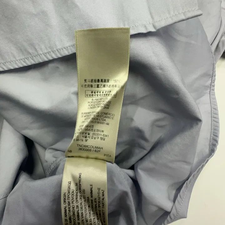 Burberry Burberry Stylish Long Sleeve Shirt in Light Blue Size US S / EU 44-46 / 1 - 6 Thumbnail