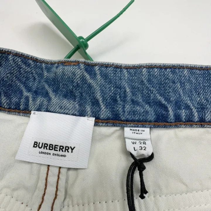 Burberry Burberry SS23 Blue Straight Pocket Jeans Size US 28 / EU 44 - 2 Thumbnail