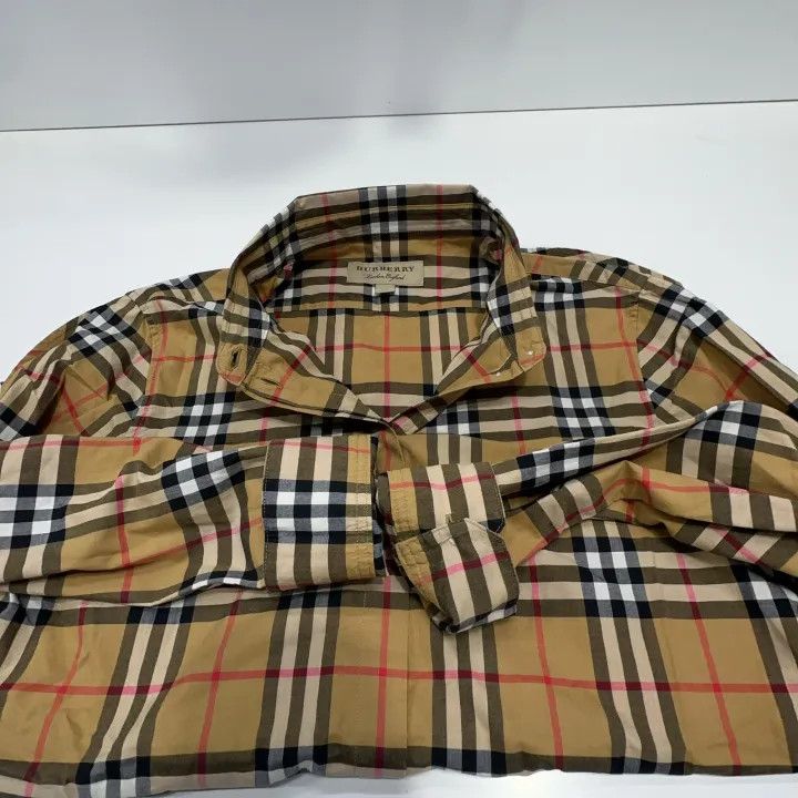 Burberry Burberry Classic Check Long Sleeve Shirt Size US S / EU 44-46 / 1 - 6 Thumbnail
