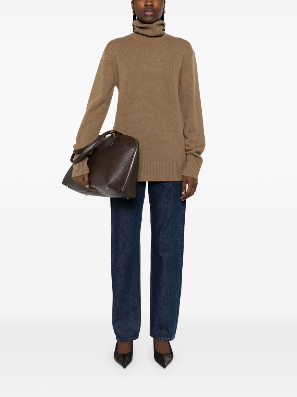 Toteme CASHMERE TURTLE-NECK JUMPER Size S / US 4 / IT 40 - 5 Thumbnail