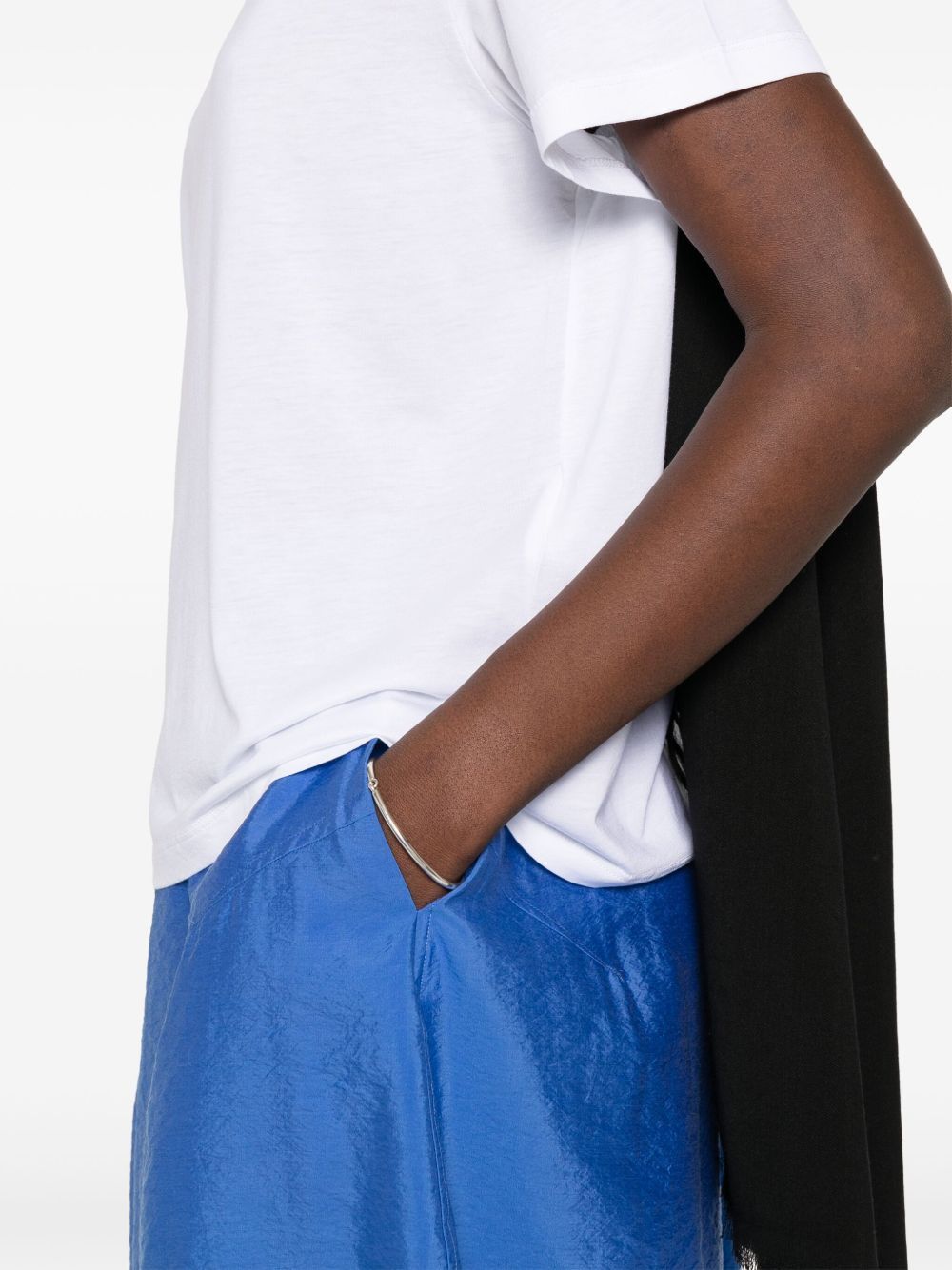 Toteme COTTON BLEND T-SHIRT Size L / US 10 / IT 46 - 5 Thumbnail