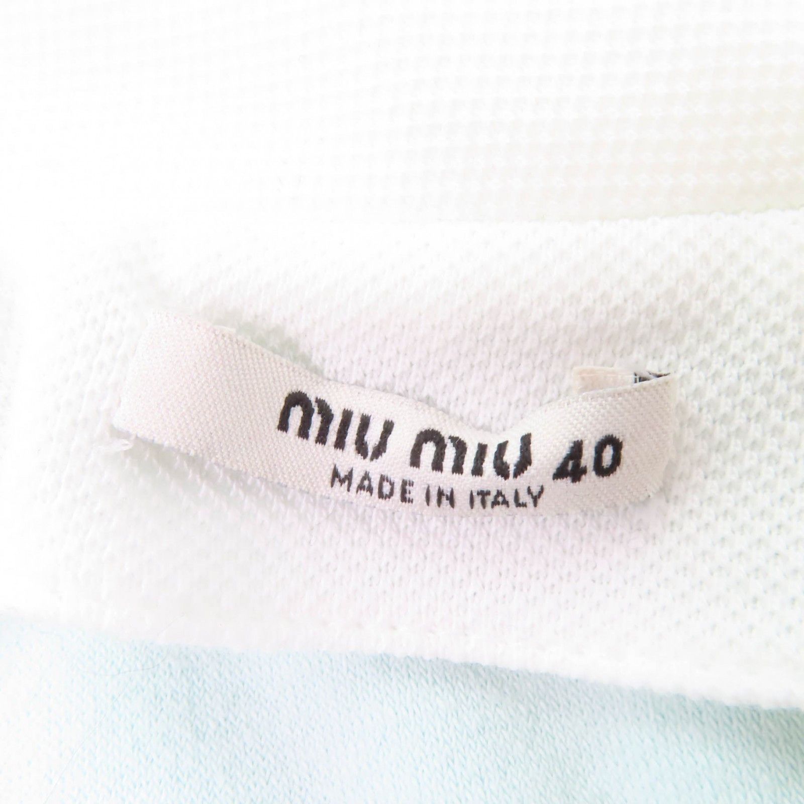 Miu Miu Miu Miu MiuMiu Logo embroidered pile one piece Others Dresses MF4169 DUTY FREE for USA Size ONE SIZE - 6 Thumbnail