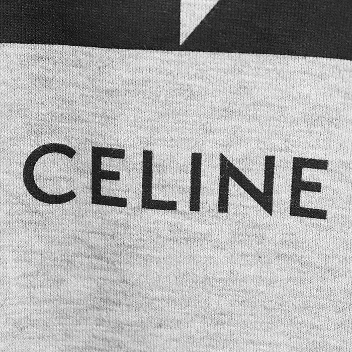 Celine Celine Celine Signature T-shirt Cotton T-shirt Cotton T-Shirts 2X308933F DUTY FREE for USA Size ONE SIZE - 7 Thumbnail