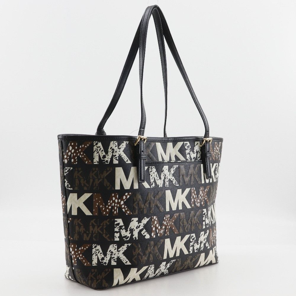 Michael Kors Michael Kors Michael Kors Jet Set Travel PVC Tote Bag Plastic Tote Bag 35F1GTVT2L DUTY FREE for USA Size ONE SIZE - 3 Thumbnail