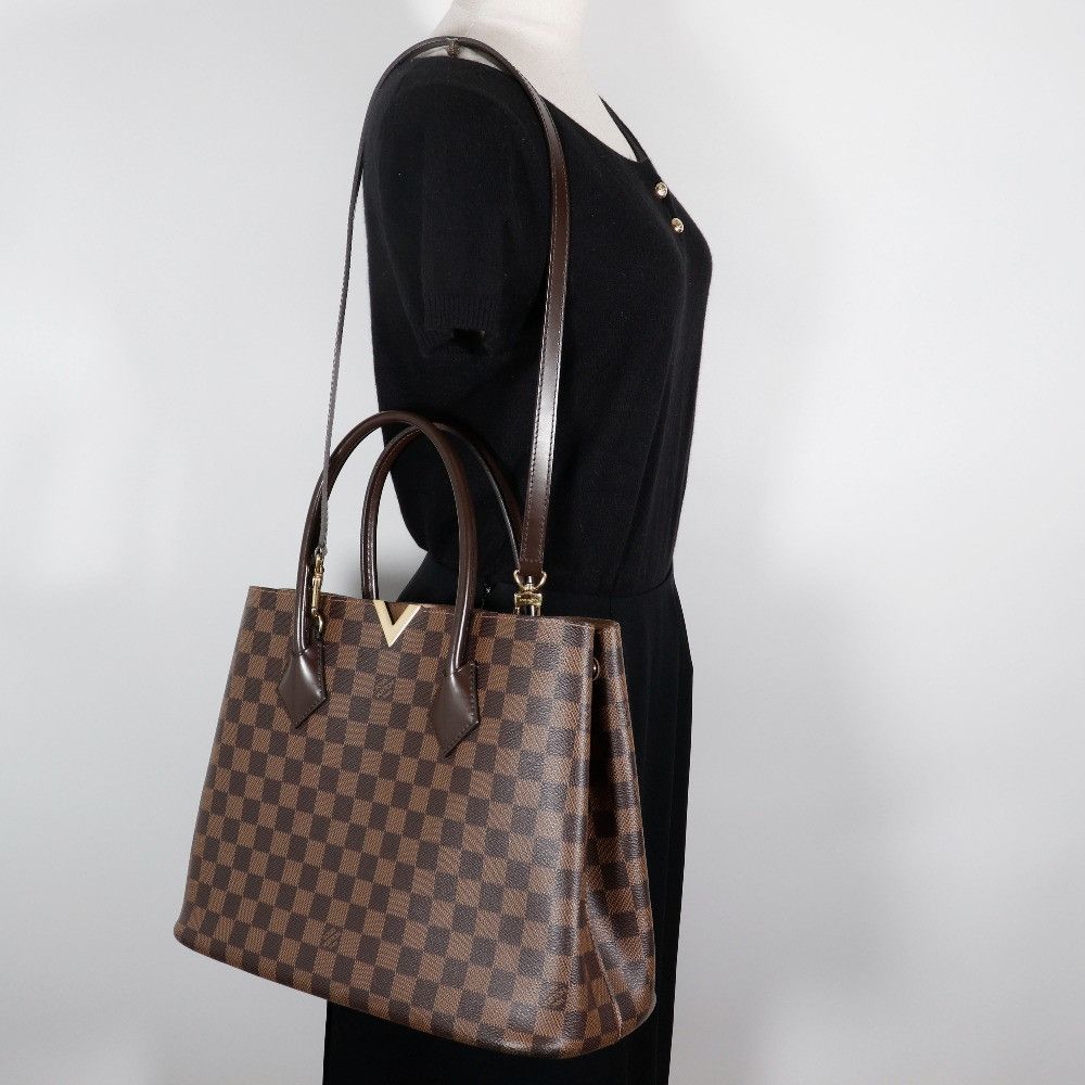 Louis Vuitton Louis Vuitton Louis Vuitton Kensington Damier 2way bag Canvas Handbag N41435 DUTY FREE for USA Size ONE SIZE - 17 Thumbnail