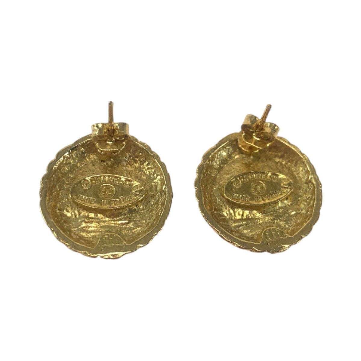 Chanel Chanel Chanel Coco Mark Earrings Metal Earrings Size ONE SIZE - 2 Thumbnail