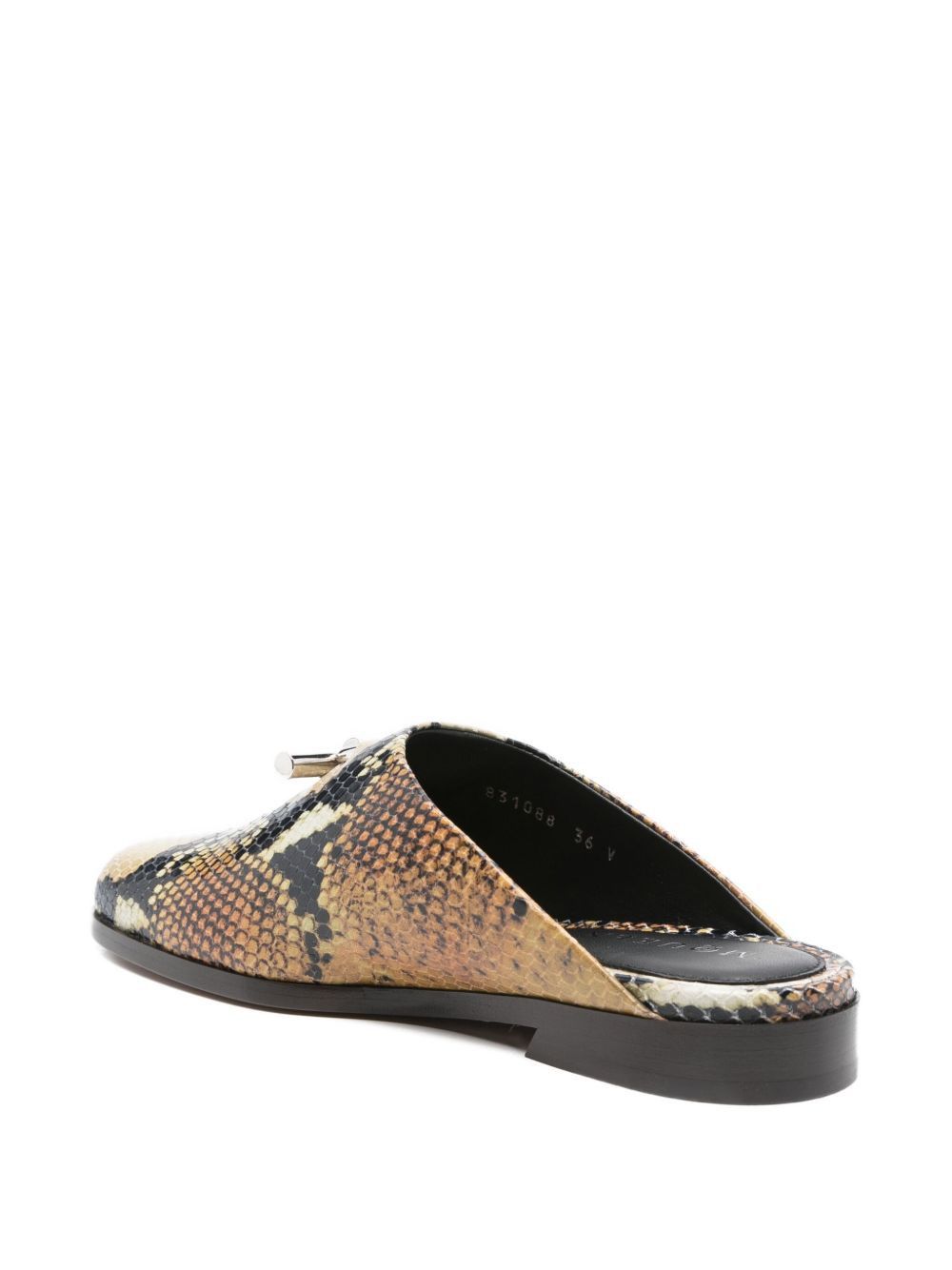 Alexander McQueen LEATHER SLIPPERS Size US 8 / IT 38 - 4 Thumbnail