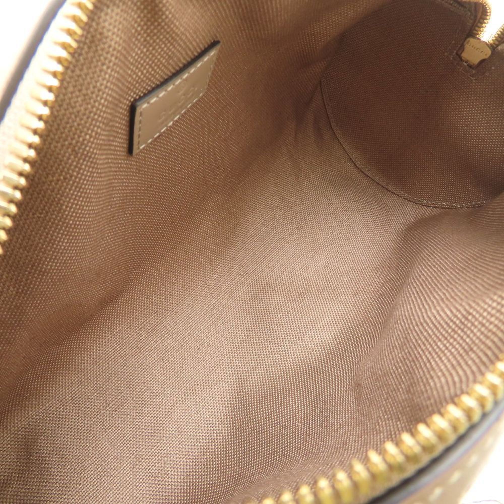 Gucci GUCCI 796230 Shoulder Bag GG Shadow 2Way Canvas x Leather Toile Taupe 352524 Size ONE SIZE - 6 Thumbnail
