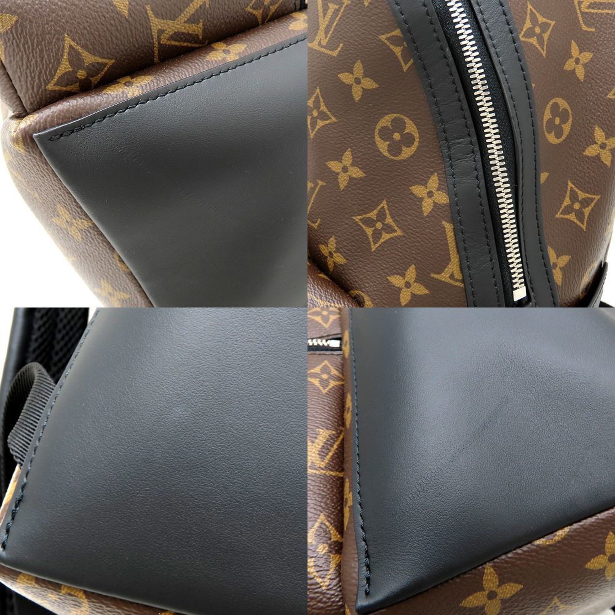 Louis Vuitton Louis Vuitton Monogram Macassar Discovery Backpack PM M46684 Brown Black 352542 Size ONE SIZE - 5 Thumbnail