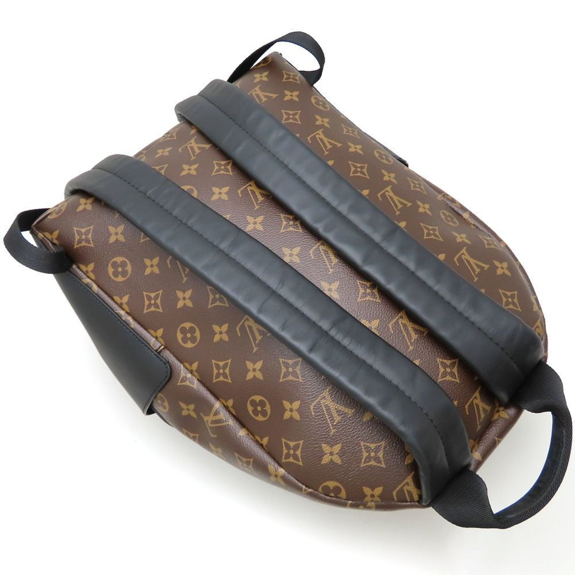Louis Vuitton Louis Vuitton Monogram Macassar Discovery Backpack PM M46684 Brown Black 352542 Size ONE SIZE - 3 Thumbnail