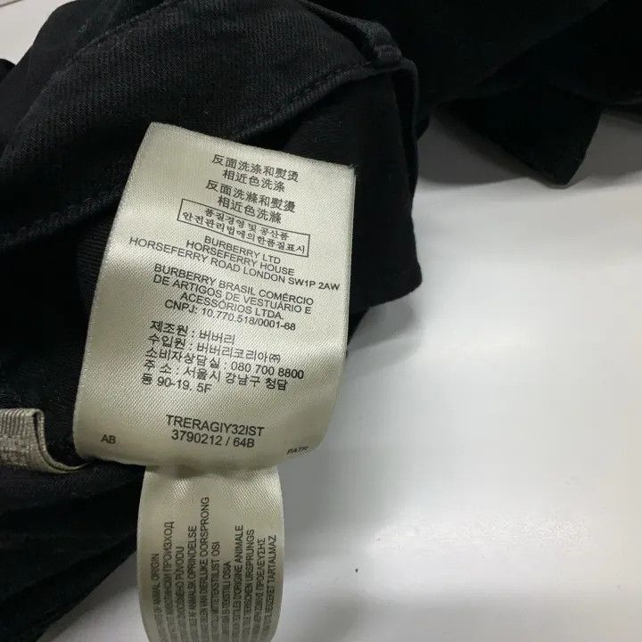 Burberry Burberry Stylish Casual Black Pants Size US 31 - 4 Thumbnail