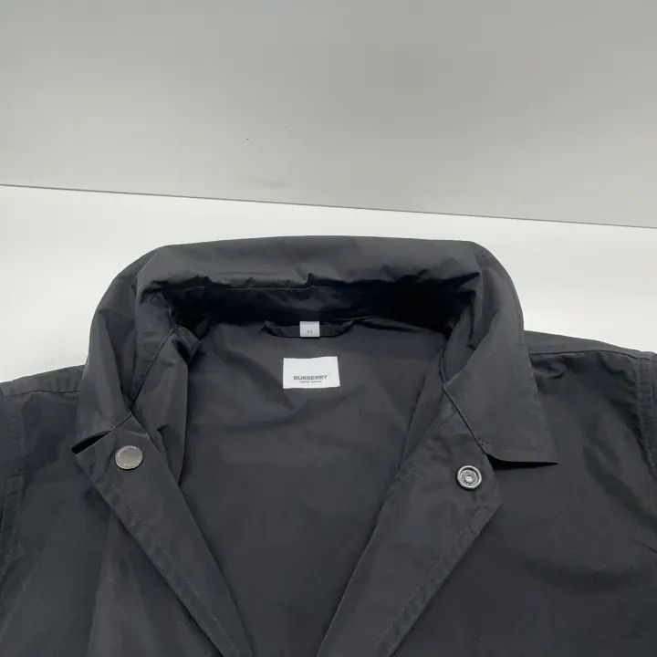 Burberry Burberry Black Logo Print Long Sleeve Jacket Size US L / EU 52-54 / 3 - 6 Thumbnail
