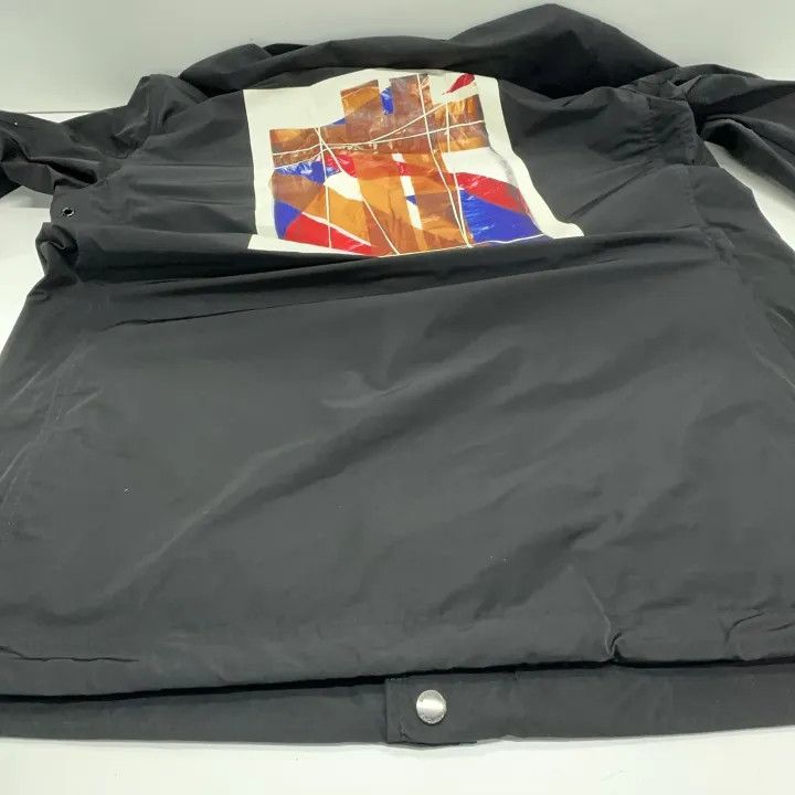 Burberry Burberry Black Logo Print Long Sleeve Jacket Size US L / EU 52-54 / 3 - 14 Thumbnail