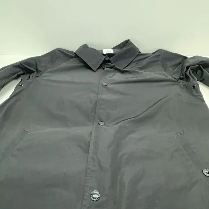 Burberry Burberry Black Logo Print Long Sleeve Jacket Size US L / EU 52-54 / 3 - 11 Thumbnail
