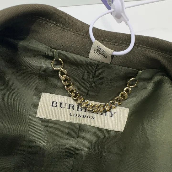 Burberry Burberry Stylish Solid Color Blazer Size US S / EU 44-46 / 1 - 6 Thumbnail