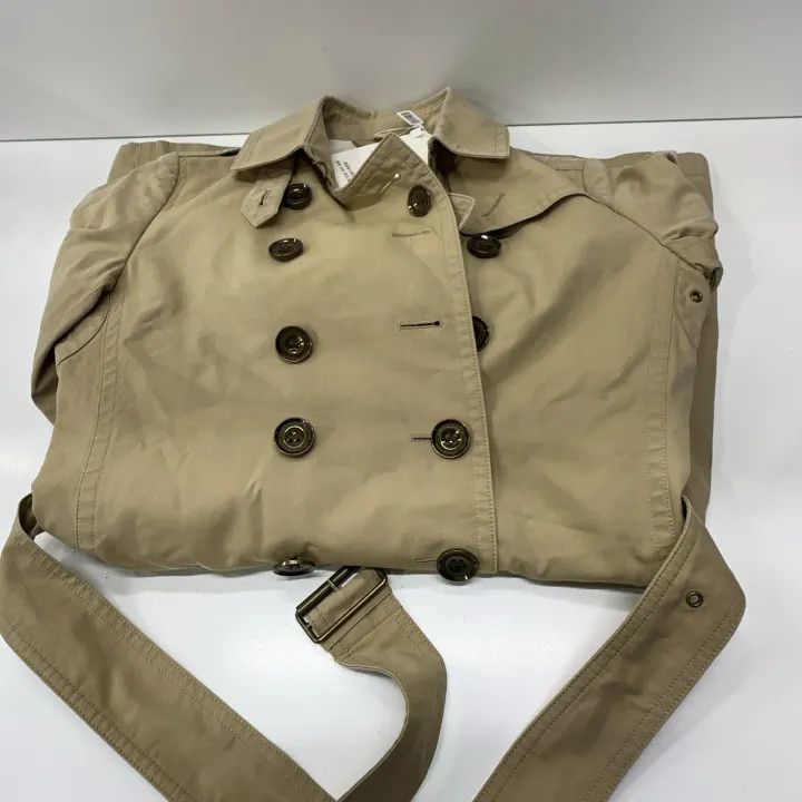 Burberry Burberry Double-Breasted Trench Coat in Khaki Size US S / EU 44-46 / 1 - 11 Thumbnail