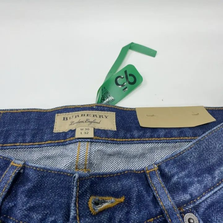Burberry Burberry Blue Straight Leg Denim Jeans Size US 30 / EU 46 - 4 Thumbnail