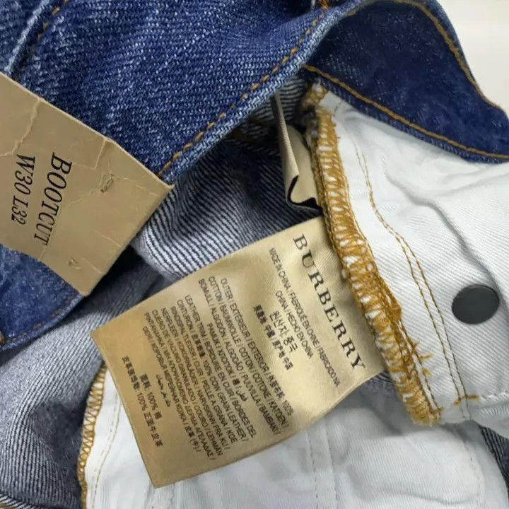 Burberry Burberry Blue Straight Leg Denim Jeans Size US 30 / EU 46 - 5 Thumbnail
