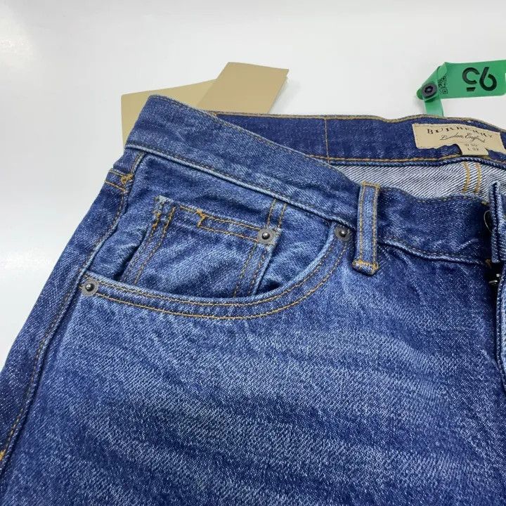 Burberry Burberry Blue Straight Leg Denim Jeans Size US 30 / EU 46 - 9 Thumbnail
