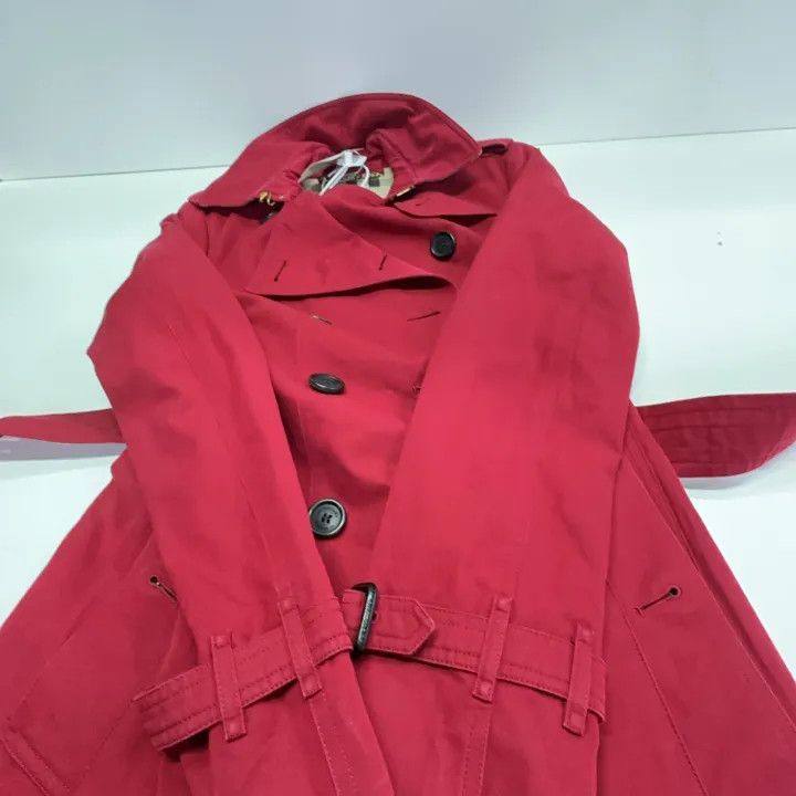 Burberry Burberry Casual Solid Double-Breasted Trench Coat Size US S / EU 44-46 / 1 - 11 Thumbnail