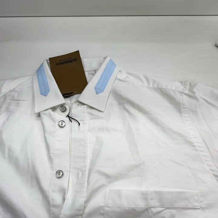 Burberry Burberry Cotton Long Sleeve Shirt for Men Size US L / EU 52-54 / 3 - 8 Thumbnail