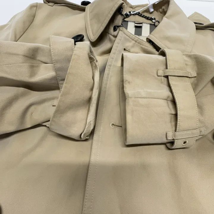Burberry Burberry Casual Button Jacket in Khaki Size US S / EU 44-46 / 1 - 10 Thumbnail